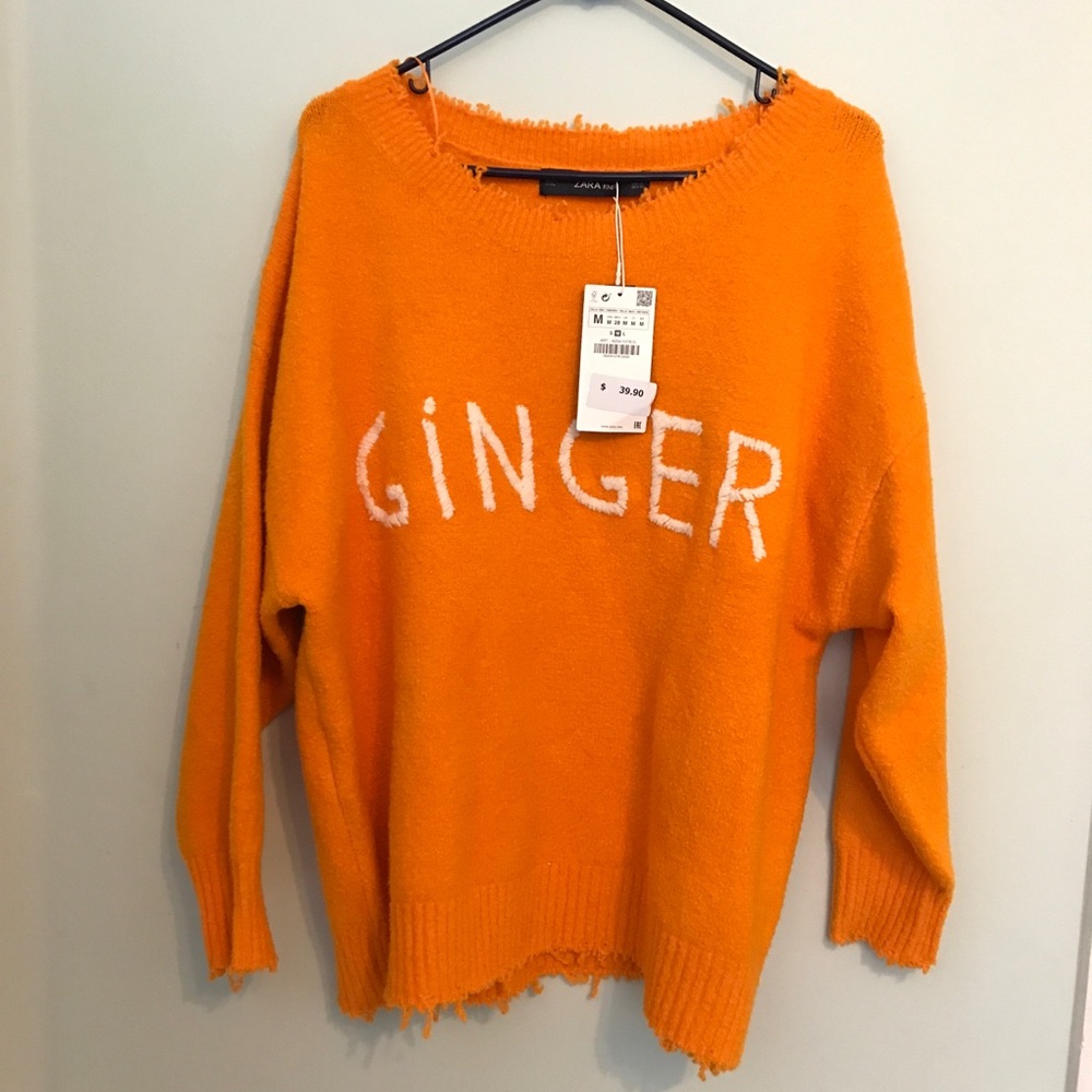 Zara Ginger Sweater